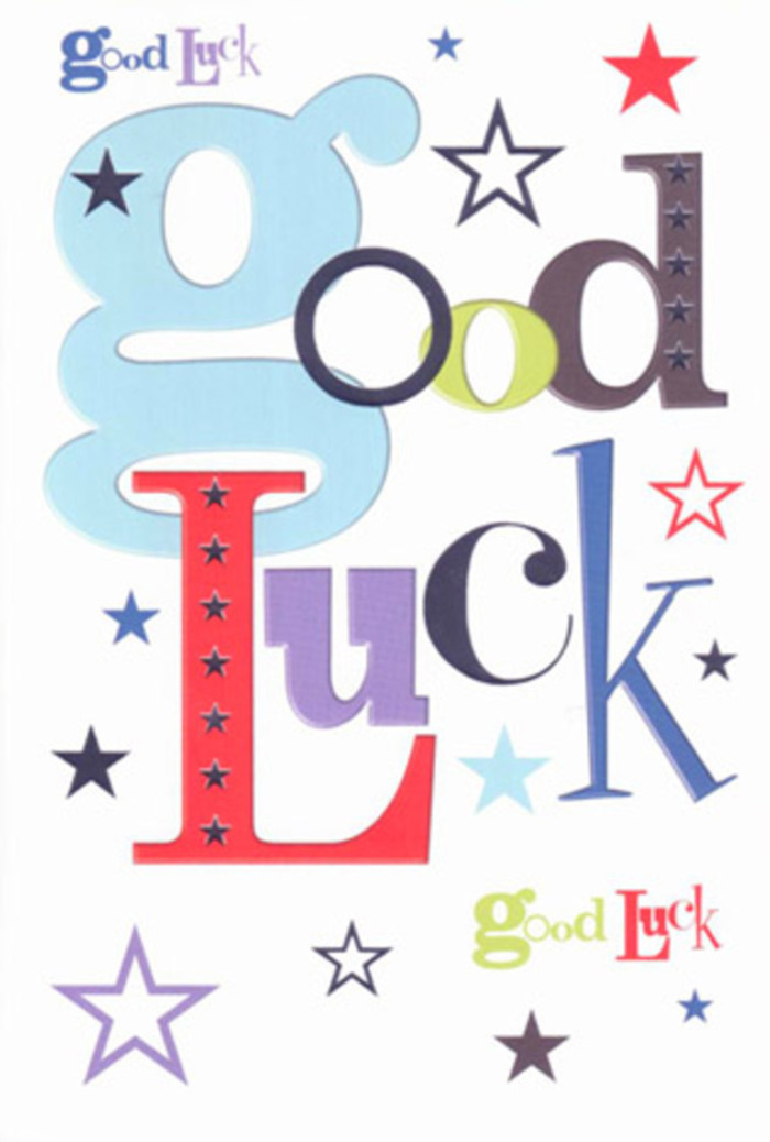 What strikes me about this Wennington-inspired good luck card is its exuberant vibrancy-a celebration brought to life through jubilant lettering and sparkling stars. Each font feels handpicked with care: a wide swath of soft baby blue, narrow bands of midnight ink, lively flares of red, all blending into a composition that hums with enthusiasm. Dotted across the smooth, pristine white paper, stars in every shade leap like wishes stitched into a springtime Wennington sky. The design echoes the encouraging laughter and applause of support one feels at a local fête or family celebration near Wennington Church. Spacious white borders cradle the message, providing a modern yet lovingly personal backdrop. The tactile invitation of crisp cardstock, combined with the polished finish, makes the card a delight to hold-its artistry rivaled only by the cheer it carries. Whether gifted before a big adventure from East Hall Lane or as an ode to a friend chasing dreams in Rainham, it serves as more than just a message-it's a quiet talisman, resonating with the friendly hopefulness that thrives in every corner of Wennington. A genuine piece of local encouragement, ready to accompany someone on their journey with all the heart and belief the village can offer.